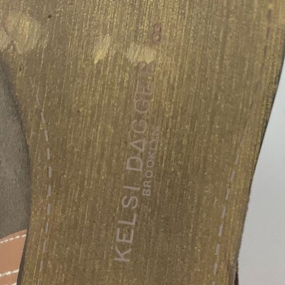 Anthropologie Kelsi Dagger Shearling Tempest boots 8 EUC - Picture 8 of 8